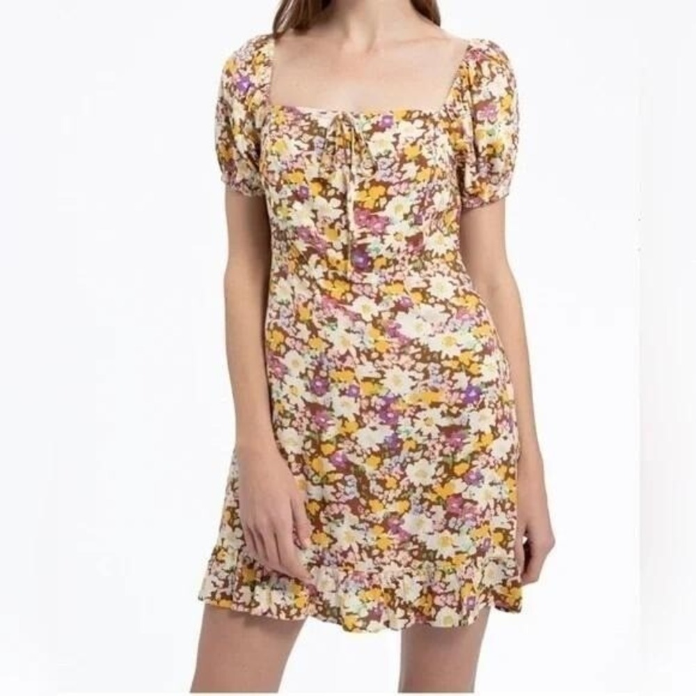 EUC Sanctuary off the shoulder fit & flare mini short summer sundress Size 12